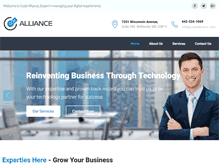 Tablet Screenshot of codealliance.com